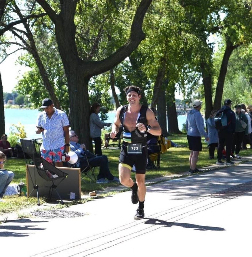 Running under trees at 70.3